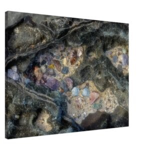 Rock Study II - Canvas 60x80 cm / 24x32″